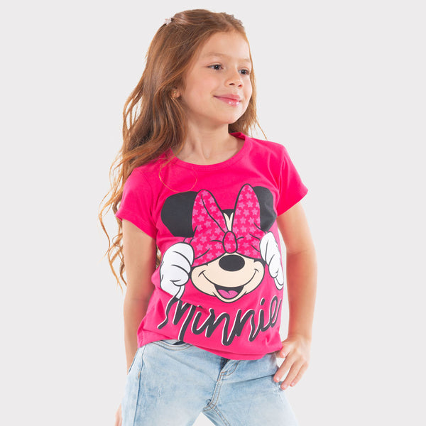 Camiseta Minnie niña DSMN076