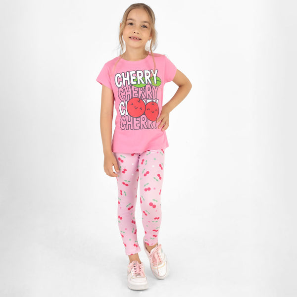 Pijama larga niña Cherry